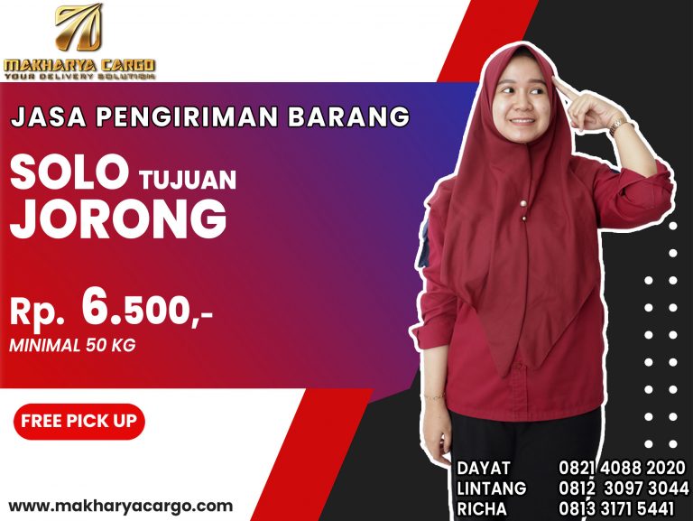 Jasa Pengiriman Barang Solo Jorong Gratis Jemput Barang 2021