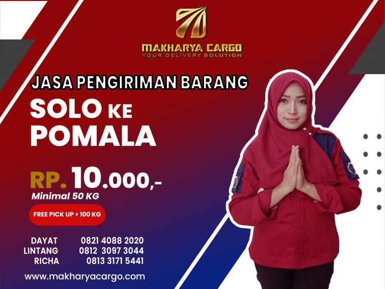 Jasa Pengiriman Barang Solo Pomala Gratis Jemput Barang 2021