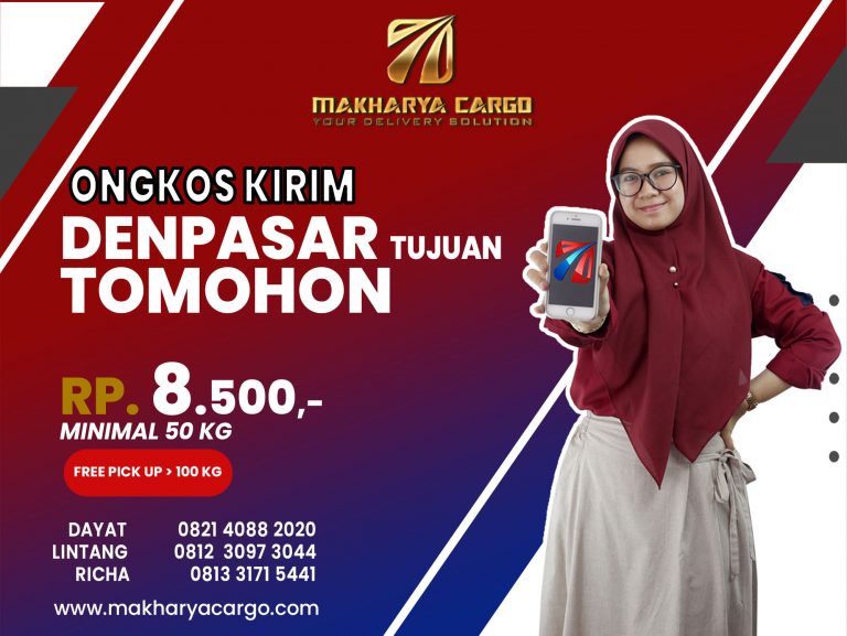 Ongkos Kirim Denpasar Tomohon Gratis Jemput Barang 2021