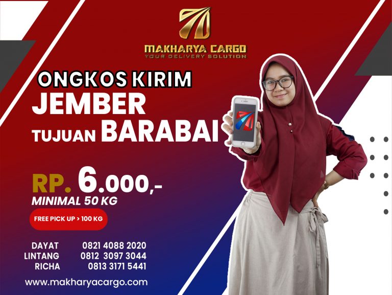 Ongkos Kirim Jember Barabai Gratis Jemput Barang 2021