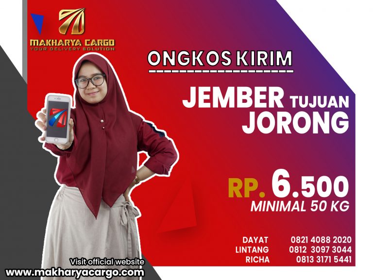 Ongkos Kirim Jember Jorong Gratis Jemput Barang 2021