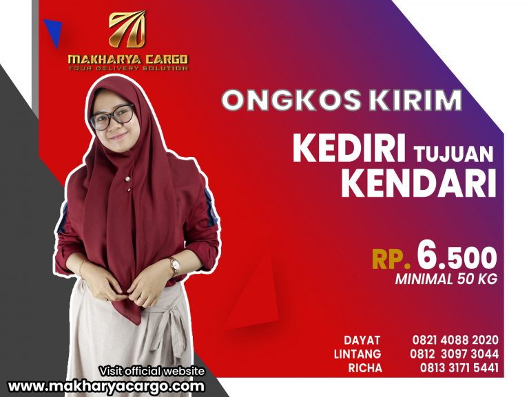 Ongkos Kirim Kediri Kendari Gratis Jemput Barang 2021