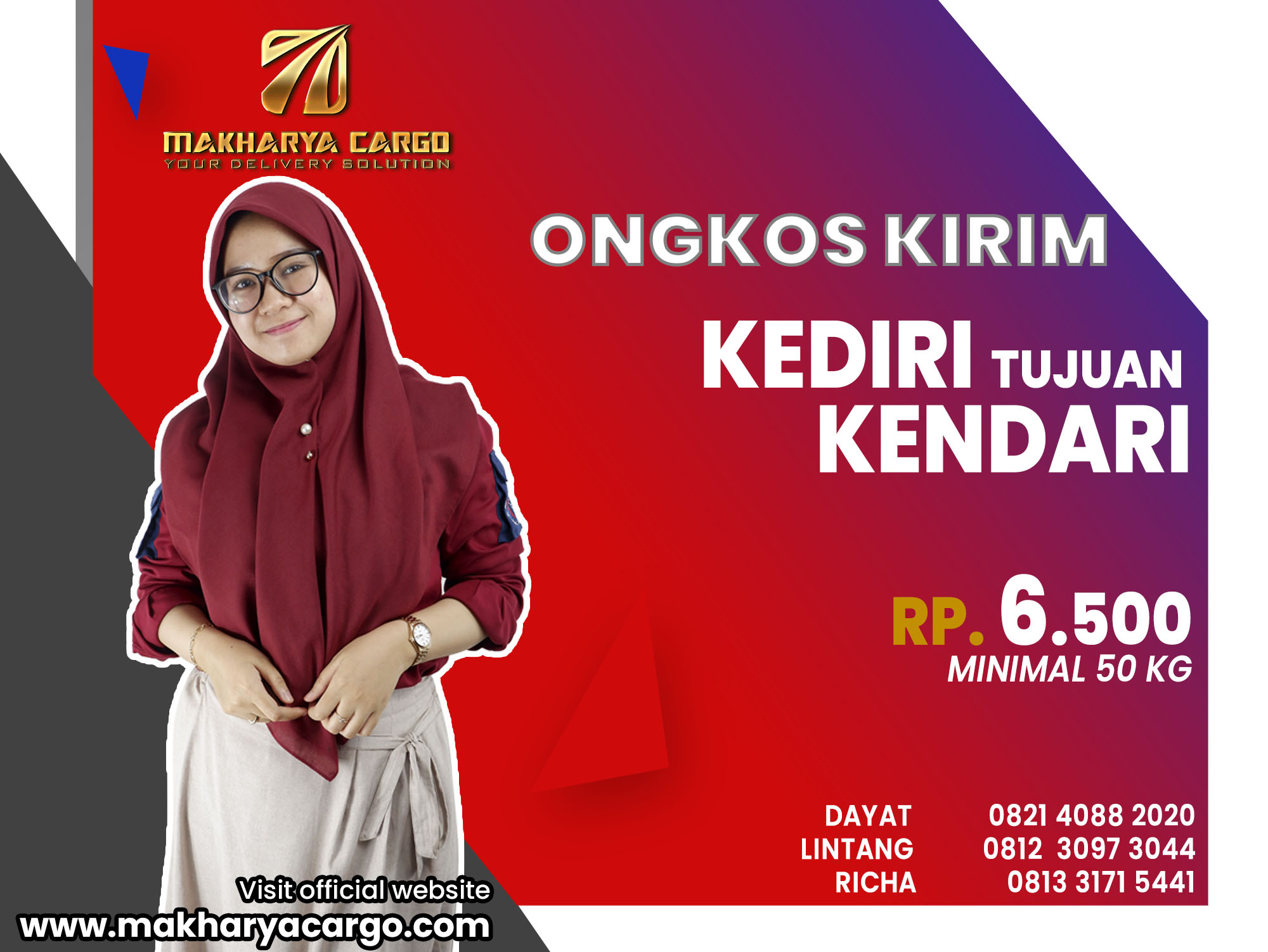 Ongkos Kirim Kediri Kendari