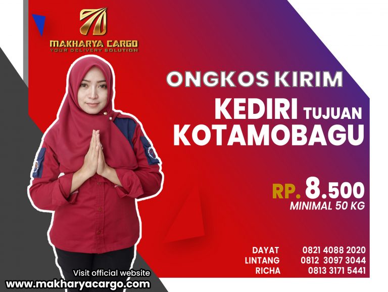 Ongkos Kirim Kediri Kotamobagu Gratis Jemput Barang 2021