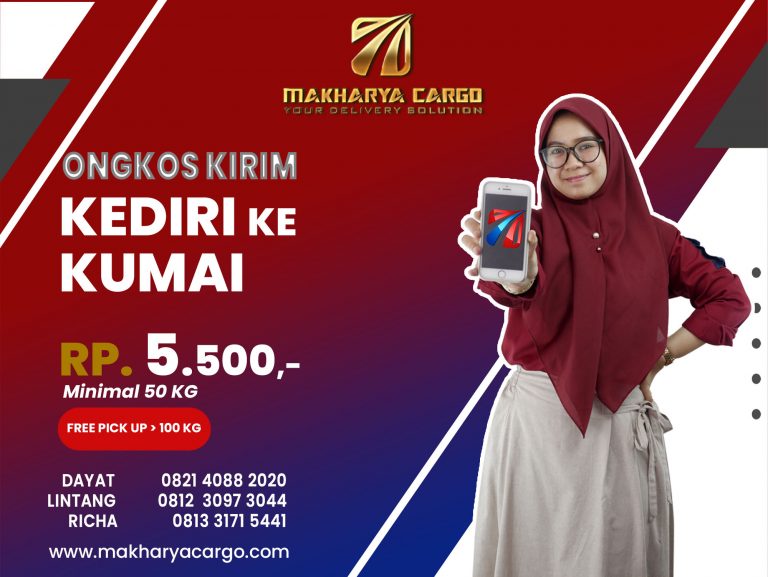 Ongkos Kirim Kediri Kumai Gratis Jemput Barang 2021