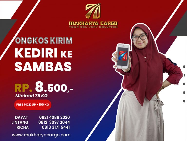 Ongkos Kirim Kediri Sambas Gratis Jemput Barang 2021