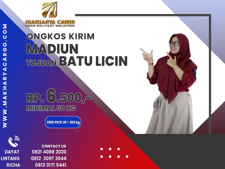 Ongkos Kirim Madiun Batu Licin Gratis Jemput Barang 2021