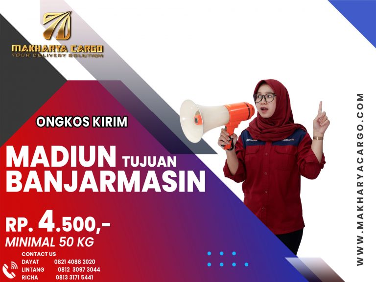Ongkos Kirim Madiun Banjarmasin Gratis Jemput Barang 2021