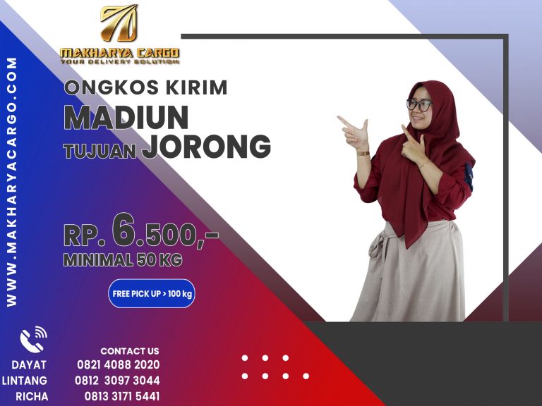 Ongkos Kirim Madiun Jorong Gratis Jemput Barang 2021