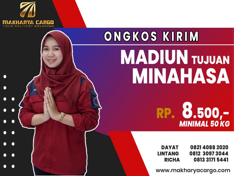 Ongkos Kirim Madiun Minahasa Gratis Jemput Barang 2021