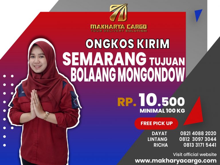 Ongkos Kirim Semarang Bolaang Mongondow Gratis Jemput Barang 2021