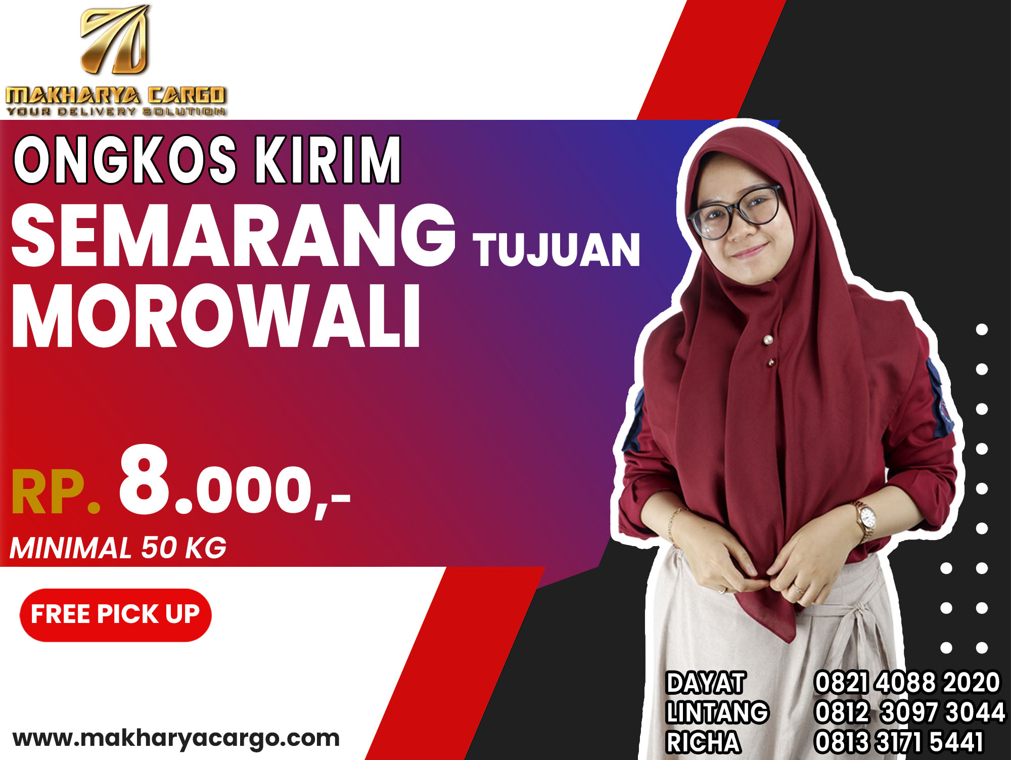 Ongkos Kirim Semarang Morowali