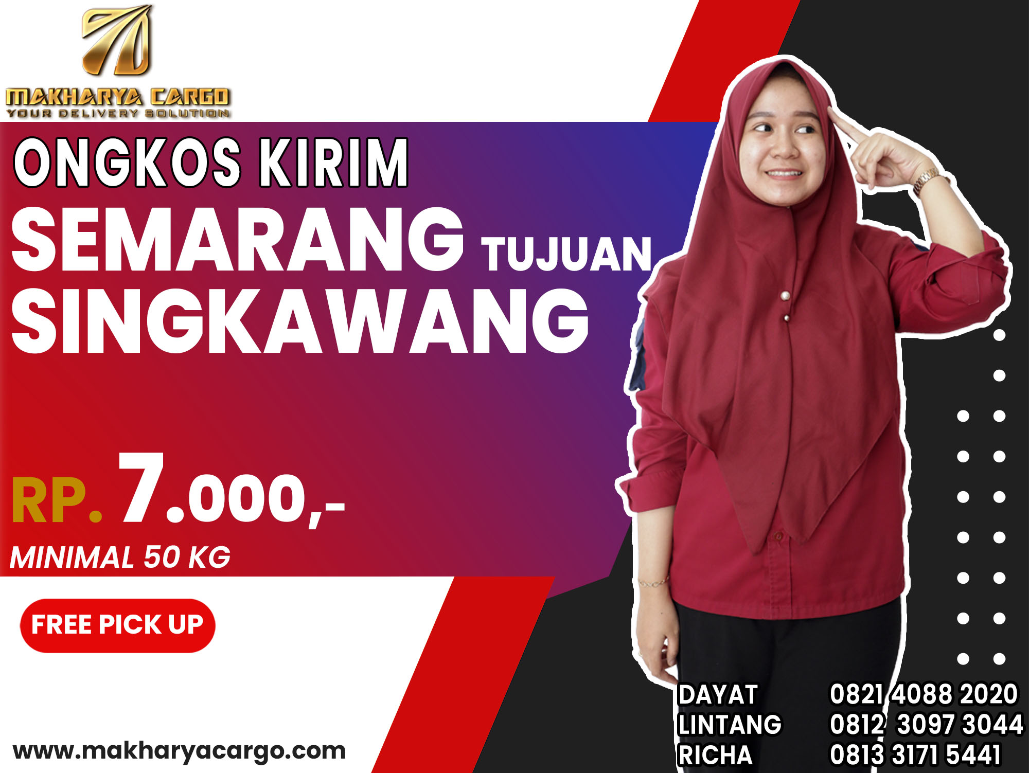 Ongkos Kirim Semarang Singkawang