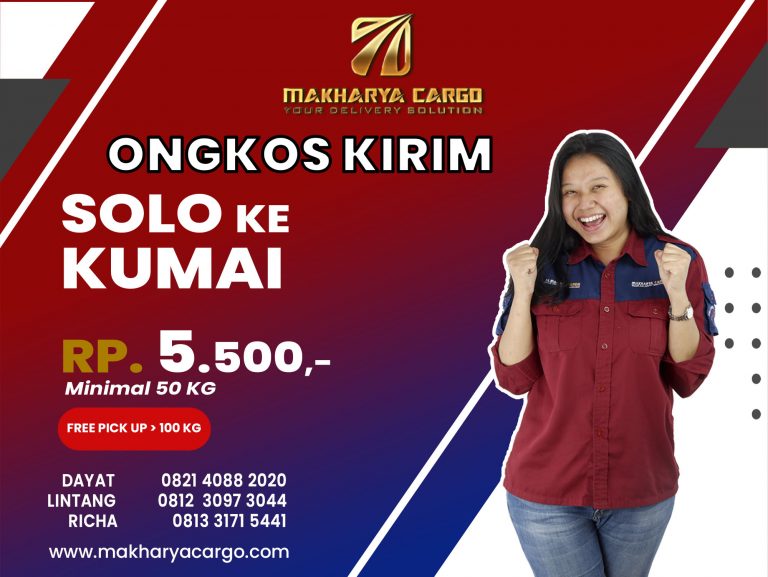 Ongkos Kirim Solo Kumai Gratis Jemput Barang 2021