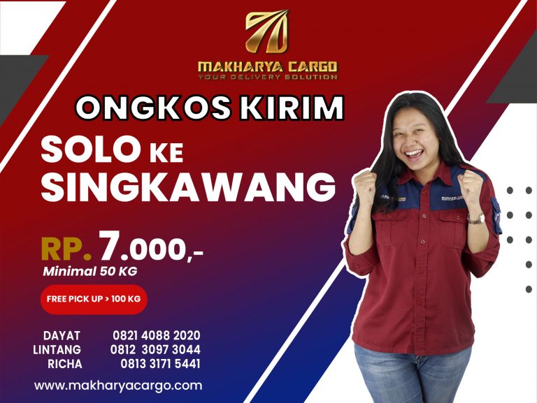 Ongkos Kirim Solo Singkawang Gratis Jemput Barang 2021